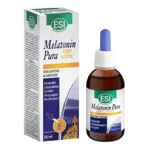 Esi Melatonin Pura Gocce Erbe Della Notte Integratore Sonno Tranquillo 50ml