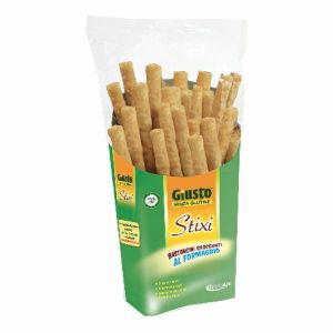 Giusto Senza Glutine Stixi Formaggio Snack Salato 60g