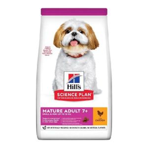 Hill's Science Plan Small & Mini Mature Adult 7+ i Pollo Cibo Secco per Cani 1,5kg
