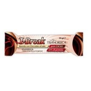 Tisanoreica t-break barretta al gusto di cacao gianluca mech 35g