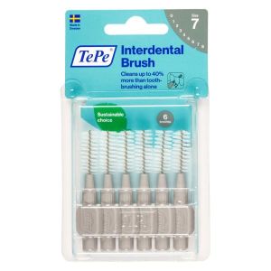 Tepe Original Grigio Scovolino per Pulizia Interdentale Misura Iso 7 Filo 1,3mm 6 Pezzi