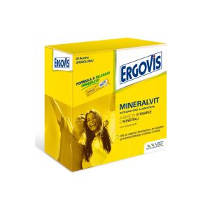 Ergovis Mineralvit Integratore Di Vitamine e Minerali 20 Bustine Orosolubili