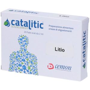 Cemon Catalitic Oligoelementi Litio Li 20 Fiale - Integratore
