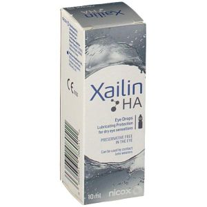 Xailin Ha Collirio Lubrificante per Secchezza Oculare 10ml