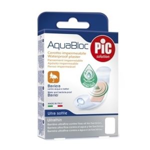 Cerotto Pic Aquabloc 10x6 Sterile Antibatterico 5 Pezzi