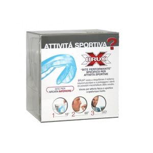 Dr. Brux Bite Sportivo Inferiore Azzurro 1 Pezzo