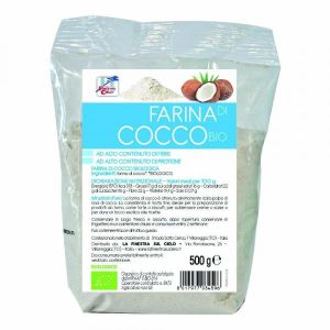 La Finestra Sul Cielo Farina di Cocco Adulti Alto Contenuto di Fibra 500g