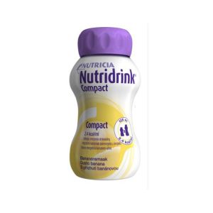 Nutridrink Compact Integratore Nutrizionale Gusto Banana 4x125 ml