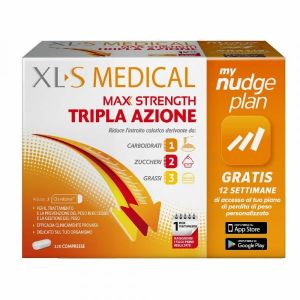 Xl-s Medical Max Strenght Integratore Dietetico Tripla Azione 120 Compresse