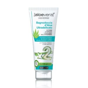 Zuccari Aloevera 2 Bagno Doccia D'aloe Ultra Delicato Detergente 250ml