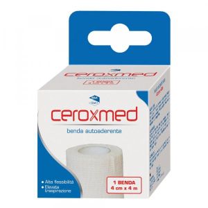 Benda Elastica Autoaderente Ceroxmed 4 X 400 Cm 1 Pezzo