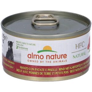 Almo Nature Cuisine Cibo Umido Manzo i Patate e Piselli per Cani Adulti Scatoletta 95g