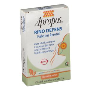 Apropos Rino Defens Fiale per Areosol 10 Flaconcini