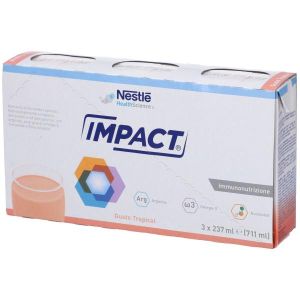 Impact Tropical Formula per Immunonutrizione Pronta da Bere 3x237ml