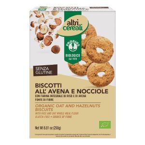 Altricereali Biscotti All'avena/nocciole Bio 250g