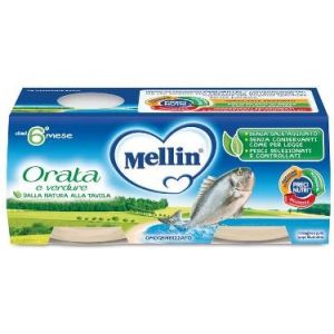 Omogeneizzato Di Pesce Orata Mellin 2x80g