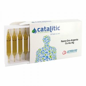 Cemon Catalitic Oligoelementi Rame-oro-argento20 Fiale da 2ml