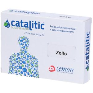Cemon Catalitic Oligoelementi Zolfo 20 Fiale da 2ml