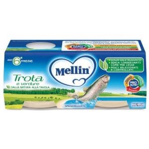 Omogeneizzati Di Pesce Trota Mellin 2x80g