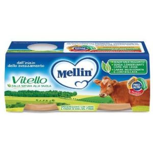 Omogeneizzati Di Carne Vitello Mellin 2x80g