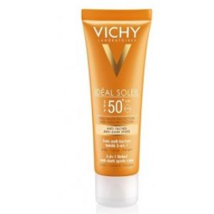 Vichy Idéal Soleil Trattamento Antimacchie Colorato 3in1 SPF 50+ Protezione Viso 50 ml