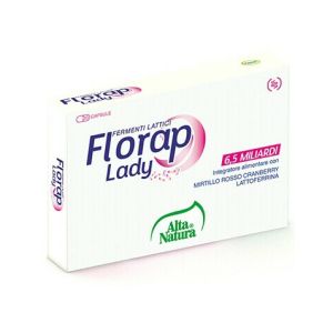 Alta Natura Florap Lady Integratore di Fermenti Lattici 20 Opercoli