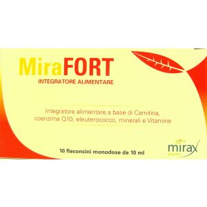 Mirax Pharma Mirafort Integratore Alimentare 10 Fiale Da 10ml