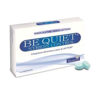 Be Quiet Stress Control Integratore Contro Lo Stress 15 Compresse
