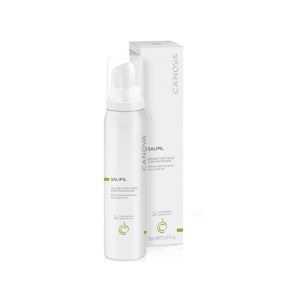 Canova salipil mousse detergente viso e corpo pelle acneica 150 ml
