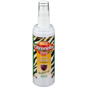Citronella Total Protection Repellente Per Insetti Senza Alcool 100 ml