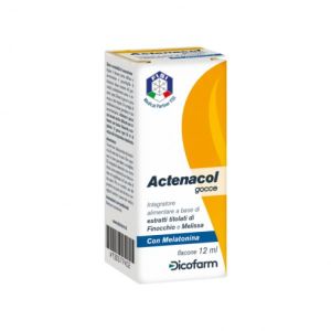 Actenacol Gocce Integratore per La Motilità Intestinale 12ml
