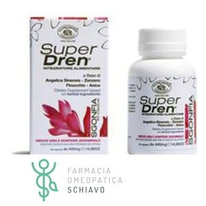 Superdren sgonfia pancia integratore 60 capsule