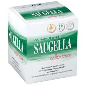 Saugella Cotton Touch Assorbenti Giorno 14 Pezzi Taglio Prezzo