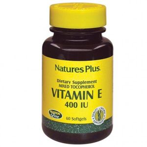 Nature's Plus Vitamina e 400 Ui Integratore Antiossidante 60 Capsule