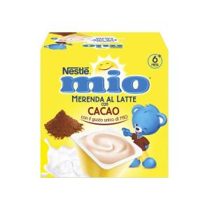 Nestlè Mio Merenda Al Latte Cacao 4 Vasetti da 100g