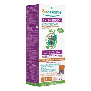 Lozione Antipidocchi Warner 100ml + Pettine Puressentiel