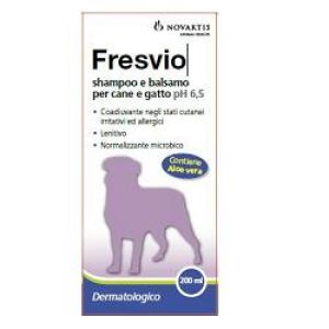 Novartis Fresvio Shampoo E Balsamo Ph 6.5 Cani E Gatti 200 Ml