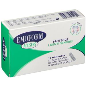 Polifarma emoform actisens protegge i denti sensibili 15 flaconcini