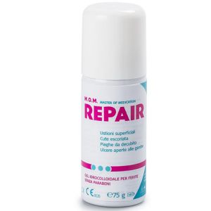 Mom Repair Gel Idrocolloidale Spray per Ferite e Piaghe 75g
