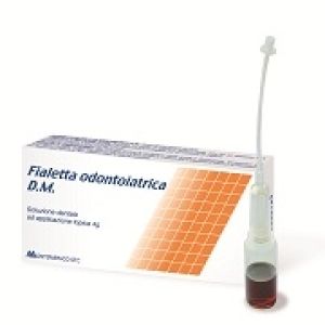 Montefarmaco fialetta odontoiatrica soluzione dentale applicazione topica 4g