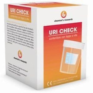 Contenitore Urine i Tappo A Vite Uri Check da 100ml