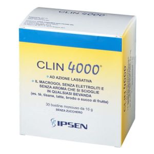 Clin 4000 Integratore Lassativo Stitichezza 30 Bustine 10 g