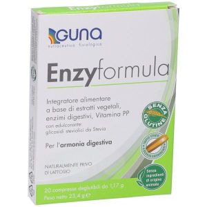 Enzy Formula Guna 20 Compresse - Integratore Enzimatico Naturale