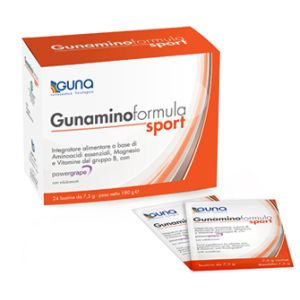 Gunamino Formula Sport Integratore Amminoacidi 42 Bustine
