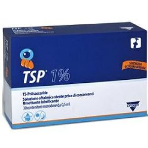 Tsp 1% Soluzione Oftalmica Umettante Lubrificante 30 Flaconcini Monodose 0,5ml