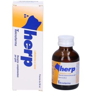 Teknofarma Herp Integratore Infezioni Herpes Gatti 50ml