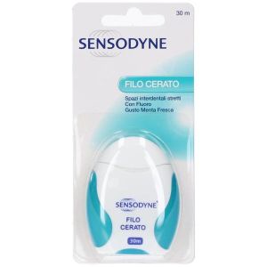 Sensodyne Filo Interdentale Cerato i Fluoro Gusto Menta Fresca 30m