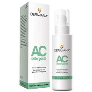 Dermana ac gel detergente viso pelle mista e grassa 100 ml