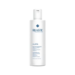 Rilastil A-Lipik Olio Detergente Lenitivo Normalizzante Pelli Secche Viso e Corpo 250 ml