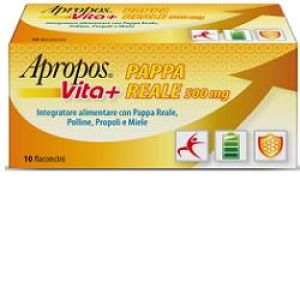 Apropos Vita+ Pappa Reale 500mg 10 Flaconcini 10ml